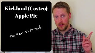 Kirkland Costco Apple Pie  DESSERT REVIEW [upl. by Eirehc]