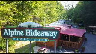 Alpine Hideaway Campground Pigeon Forge Tennessee  RV Park Submitted Video  CampgroundViewscom [upl. by Paff564]