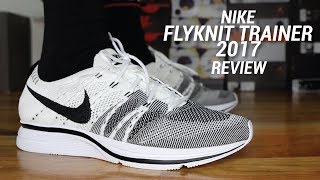 NIKE FLYKNIT TRAINER 2017 REVIEW [upl. by Nort571]