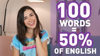 100 MOST COMMON ENGLISH WORDS  BEGINNER VOCABULARY [upl. by Ursas]