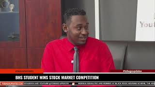 BHS STUDENT WINS STOCK MARKET COMPETITION [upl. by Iey]