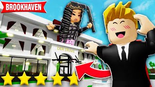 ich ERÖFFNE ein DILARA HOTEL in Brookhaven Roblox [upl. by Loutitia]