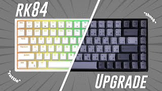 Upgrading my cheap keyboard for work  Royal Kludge RK84 [upl. by Sgninnej]