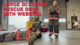 Large Occupant Rescue Drag with Webbing [upl. by Finstad]