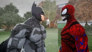 BATMAN VS CARNAGE  EPIC BATTLE [upl. by Anaerda962]