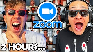 First to Get Kicked Out of Zoom Call Wins 1000 [upl. by Karin100]