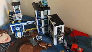 Lego City Police Station Speed Build [upl. by Aniret]