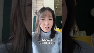 Ania na nie Madzia na tak 😎 językkoreański korean koreanlanguage [upl. by Winfield]