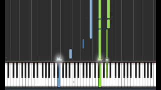 Mirai Nikki Sad BGM Synthesia [upl. by Rains841]