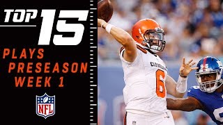 Top 15 Plays of Preseason Week 1  NFL Highlights [upl. by Nichols353]