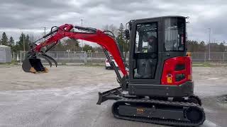 TCE Machinery TME0350 Mini Excavator 8377lbs Kubota Engine [upl. by Tedmann]