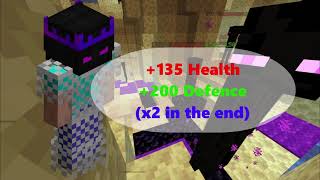 Getting Ender Armor Hypixel Skyblock [upl. by Hgielrak]