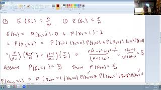 annoying calculations in statistics mean and variance of the hypergeometric distribution [upl. by Sivatnod]