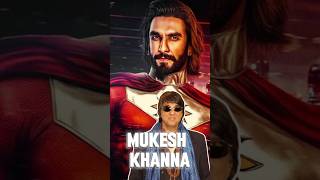 Ranveer Singh as Shaktimaan Movie Confirmed shorts [upl. by Tammy]