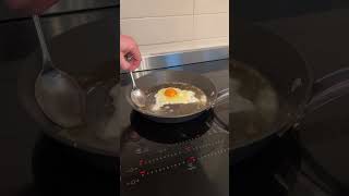 Making a Perfect Fried Egg at Home [upl. by Alehcim944]