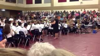 Ridgeview middle school 6th grade first performance [upl. by Attenrad]