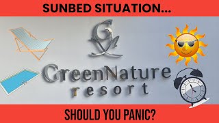 Green Nature Resort amp Spa Marmaris Turkey  Sunbed Situation  Should you get up EARLY [upl. by Digirb790]