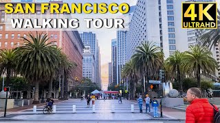 Market Street  San Francisco CA Walking Tour 2024 [upl. by Siloam]