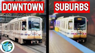 Subway Only in the Suburbs Why This US City Built a Backwards Metro [upl. by Allene]