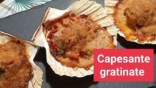 Capesante super gustose gratinate al forno [upl. by Amund]