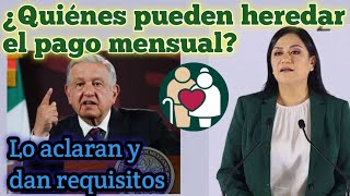 Pensión IMSS 2024 ¿Quiénes pueden heredar el pago mensual Lo aclaran y dan requisitos [upl. by Akin12]