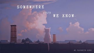 Lyrics  Vietsub Somewhere only we know  Rhianne cover [upl. by Rikki]