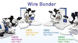 TPT Wire Bonder  manual  semi automatic [upl. by Aitsirk]