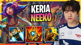 LEARN HOW TO PLAY NEEKO SUPPORT LIKE A PRO  T1 Keria Plays Neeko Support vs Zac Season 2024 [upl. by Irbmac]