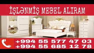 Islenmis mebellerin alisi ve satisi Divan kreslo xaladeynik ve ev esyalari 055 577 47 03 [upl. by Enylrac]