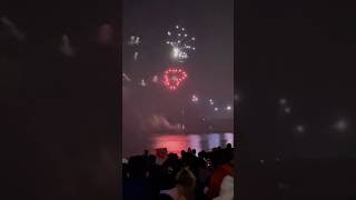 ❤️ Heart shaped fireworks in Aberdeen 2024 🏴󠁧󠁢󠁳󠁣󠁴󠁿🇬🇧 [upl. by Boar]