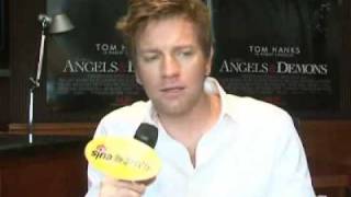 Ewan McGregor Shanghai Angels amp Demons Interview 1 [upl. by Nahtam]