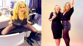 Go behind the scenes with Jennifer Aniston amp Reese Witherspoon [upl. by Nywroc]