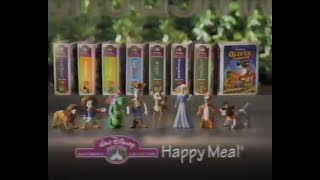 McDonalds Ad Walt Disney Masterpiece Collection 1997 [upl. by Ytoc]