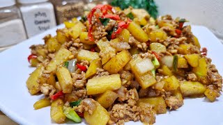 Resep oseng kentang ayam cincang YAKIN GAK MAU COBA [upl. by Carlyn]