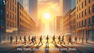 Hey there you with the white sports shoes Song 8 SUNO AI BING and HAIPER [upl. by Rexana462]