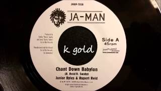 Junior Byles  Chant Down Babylon  Ja Man 7quot w Version [upl. by Ottillia]