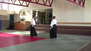 3 Kyu  Tachi waza  Jodan Tsuki  Ikkyo Omote  Ura [upl. by Ramaj]