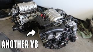 Getting ANOTHER 1UZ V8 for the Drift Truck [upl. by Wolsky]