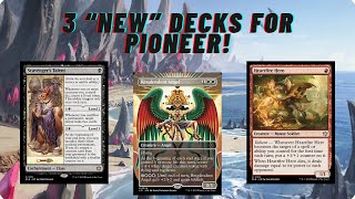 3 quotNewquot Pioneer Decks You NEED to Know About [upl. by Chemaram6]