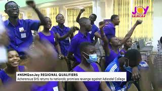 Acherensua SHS returns to nationals promises revenge against Adisadel College NSMQonJoy [upl. by Mikahs]