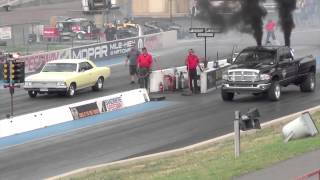 Dodge Ram Cummins Dually vs Chevelle [upl. by Letha]