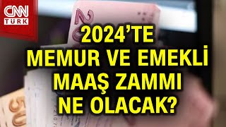 2024te Memur ve Emekli Maaş Zammı Ne Olacak Haber [upl. by Ahseinod597]