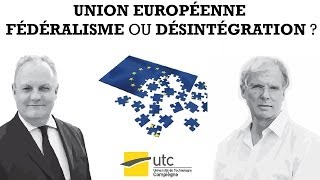 Débat F Asselineau  Y MoulierBoutang sur lUnion Européenne Audio [upl. by Zetnahs]