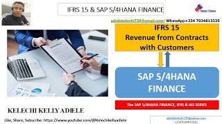 SAP S4HANA FINANCE amp IFRS 15  Revenue from Contracts with Customers [upl. by Elvie]