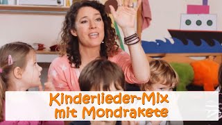 KinderliederMix mit Mondrakete  Kinderlieder Mixe für Babys und Kleinkinder [upl. by Meeks]