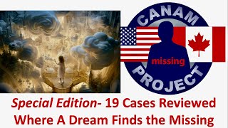 Missing 411 David Paulides Presents 19 Cases Where A Dream Finds a Missing Person [upl. by Alabaster]