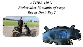 Ather 450X Detailed Review [upl. by Barta]