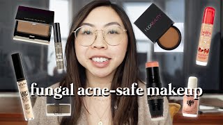 Full Face of the BEST Fungal AcneSafe Makeup [upl. by Roede]