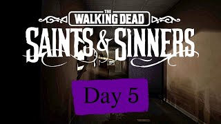 The Walking Dead Saints amp Sinners  Day 5  The Ward Tower Cache Safe Code Tips amp Tricks [upl. by Kinnard812]