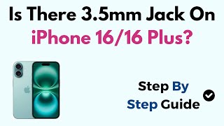 Is There 35mm Jack On iPhone 1616 Plus [upl. by Ailet250]